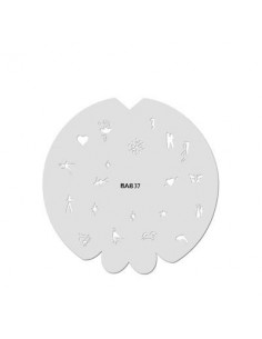 Plantilla aerografía uñas...