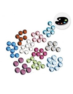 Pedrería para maquillaje