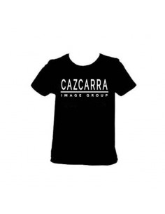 Camiseta Cazcarra negra...