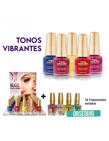 Expositor Lacas de uñas mini Vibrantes