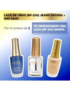 Laca de uñas Jeans Oscura,...